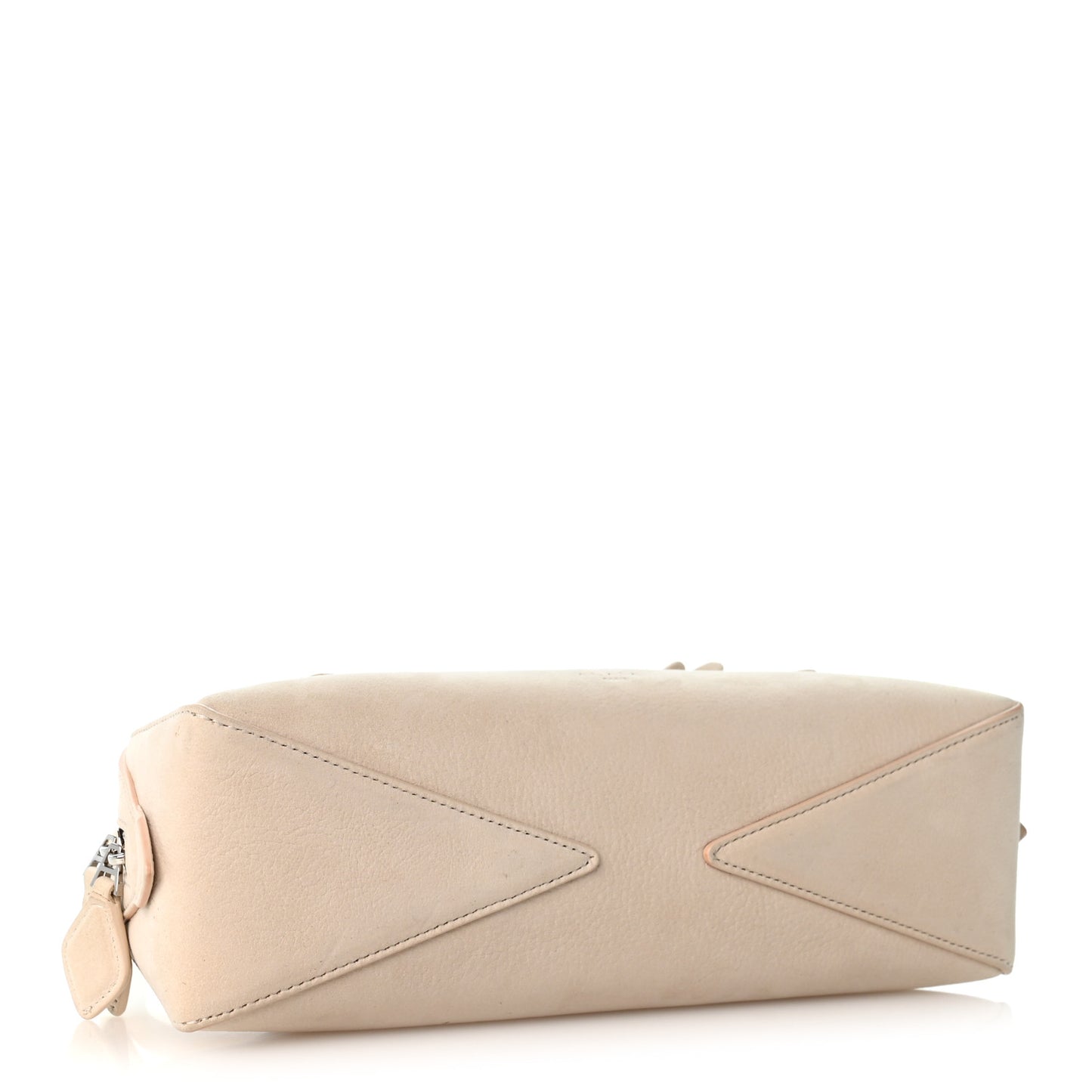 Nubuck Small Le Teckel Bag Craie