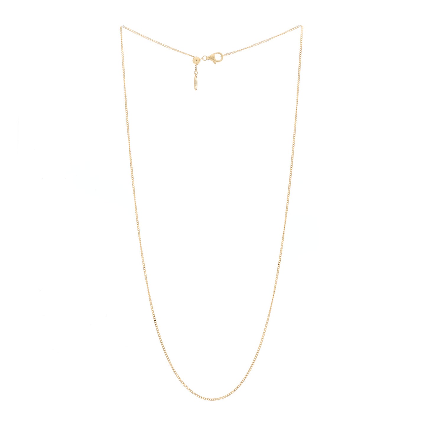 18K Yellow Gold Chain Necklace