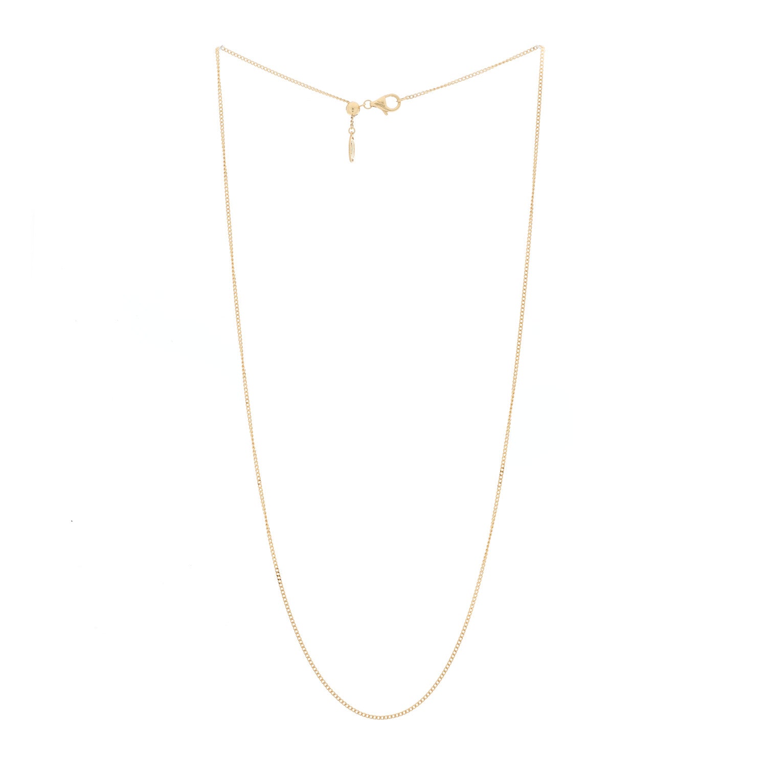 Cartier 18K Yellow Gold Chain Necklace 2 of 4