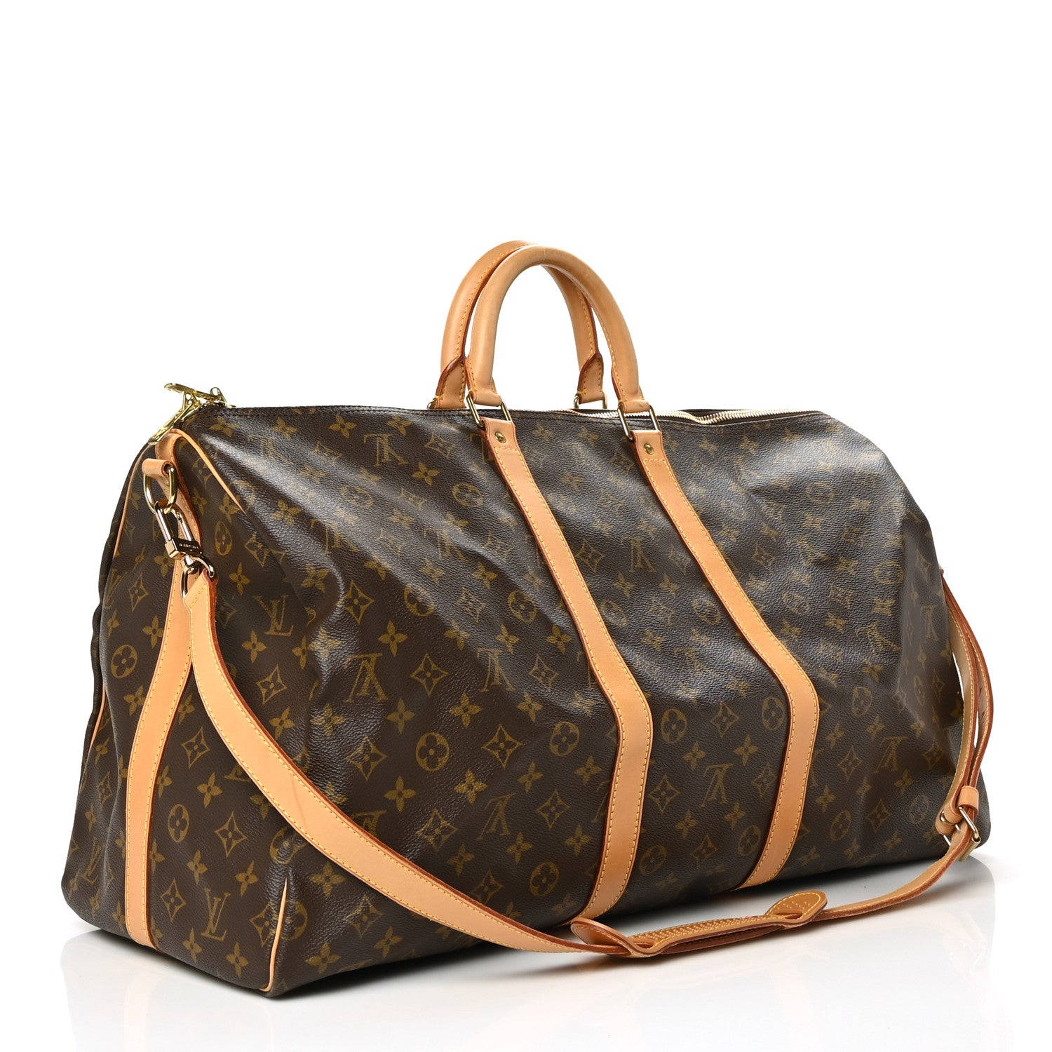 Louis Vuitton Monogram Keepall Bandouliere 55 3 of 12
