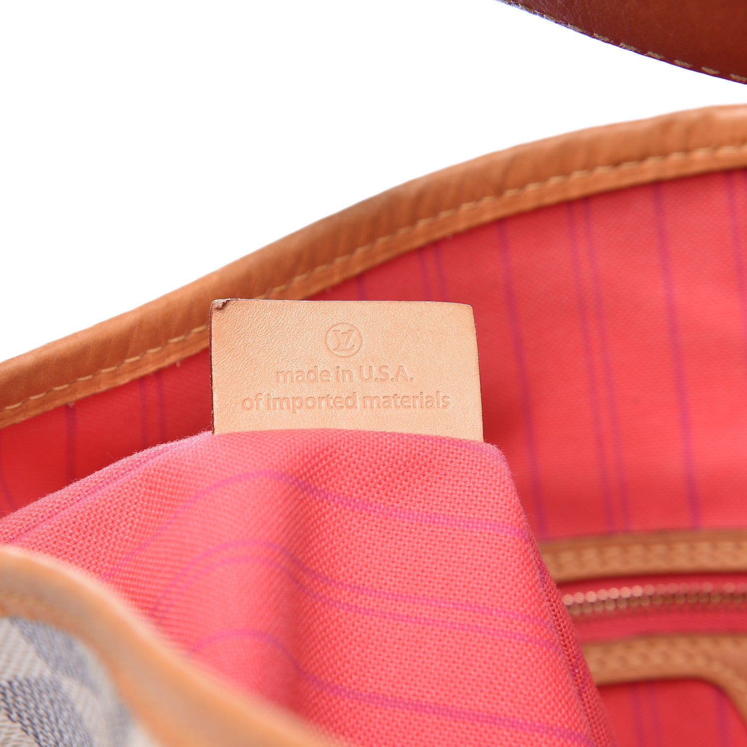 Louis Vuitton Damier Azur Delightful PM Pink 7 of 16
