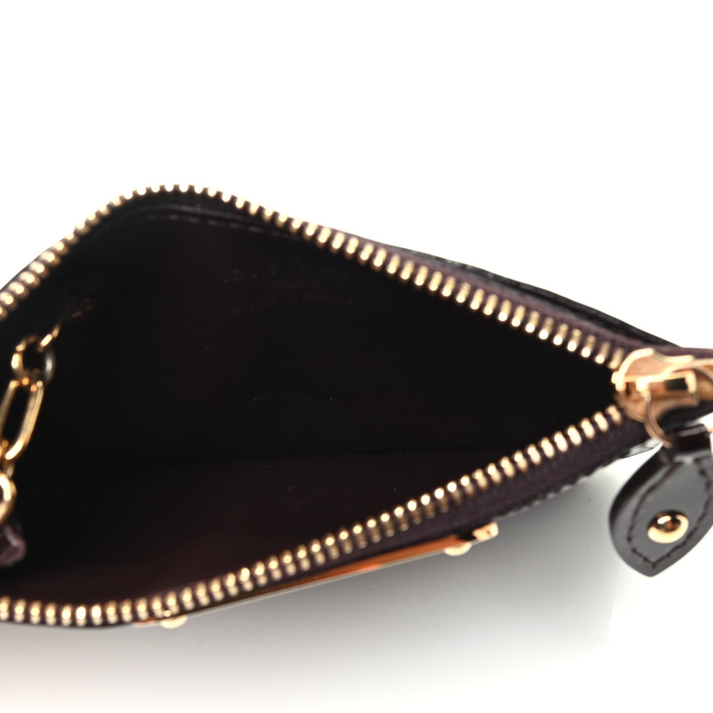 Vernis Key Pouch Amarante