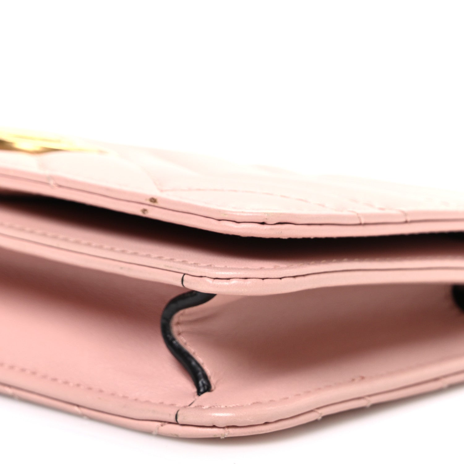 Gucci Calfskin Matelasse GG Marmont Mini Bag  Perfect Pink 9 of 10
