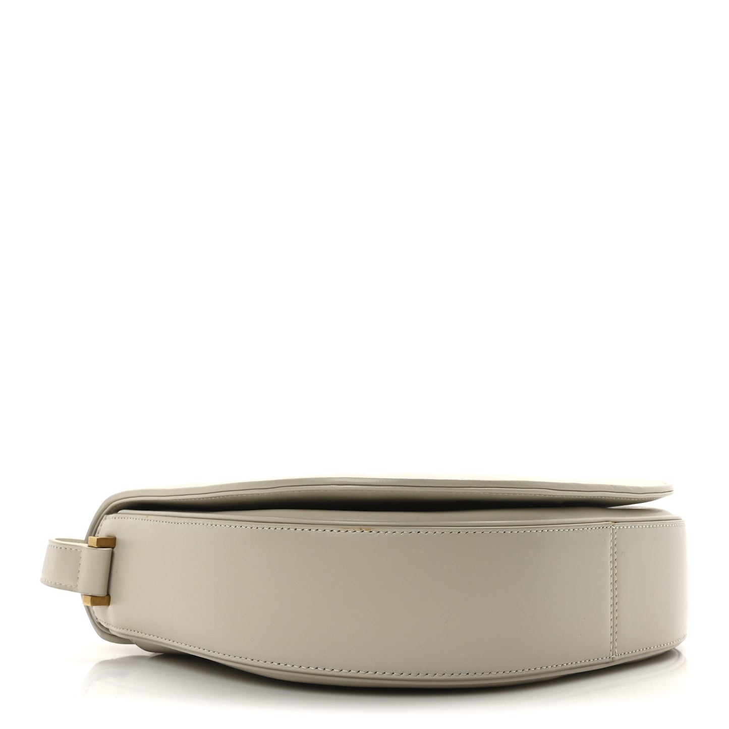 Calfskin Quilted Y Joan Satchel Crema Soft
