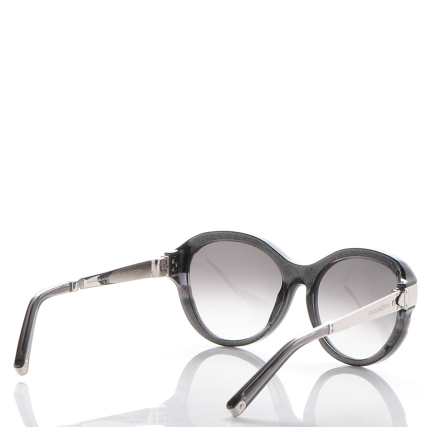 Louis Vuitton Acetate Petit Soupcon Cat Eye Sunglasses Z0489W Black 4 of 8