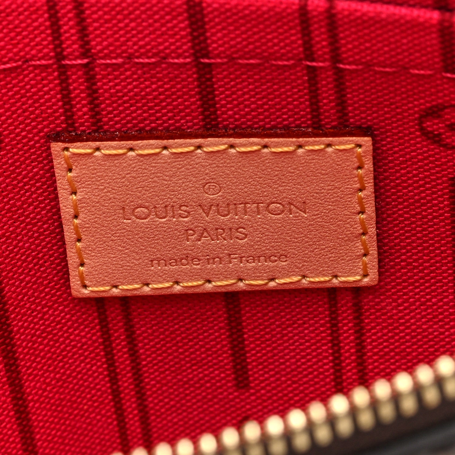 Louis Vuitton Monogram My LV Heritage Neverfull MM GM Pochette Fuchsia Orange 6 of 6