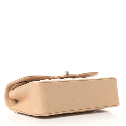 Chanel Caviar Quilted Small Double Flap Beige 4 of 10