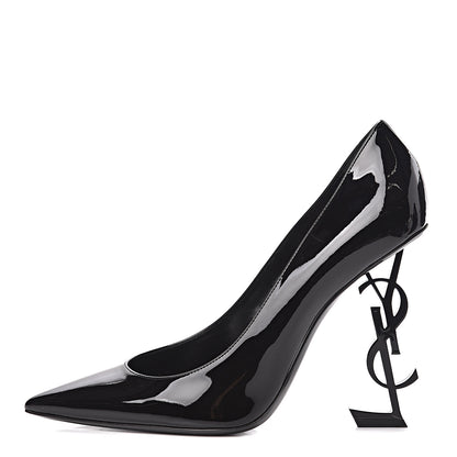 Saint Laurent Patent Opyum 110 Pumps 41 Black 1 of 10