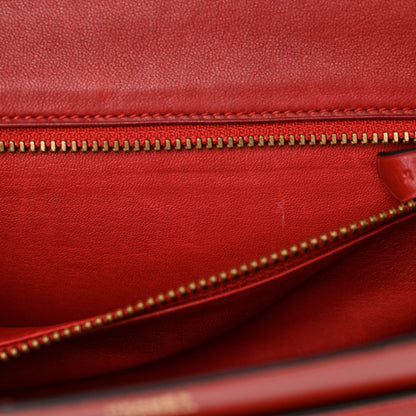 Hermes Box Annie Clutch Shoulder Bag Rouge Vif 12 of 19