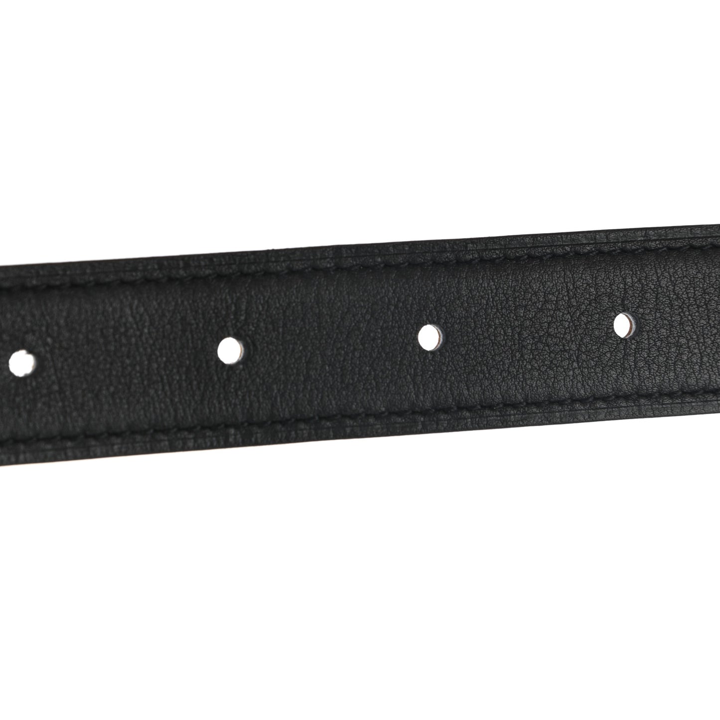 Swift Epsom 24mm Mini Constance H Belt 80 Black Gold