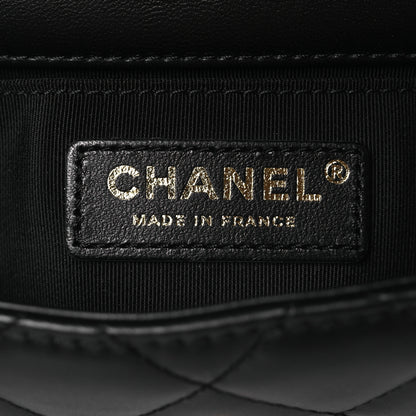 Chanel Lambskin Quilted Small My Precious Flap Black 6 of 11