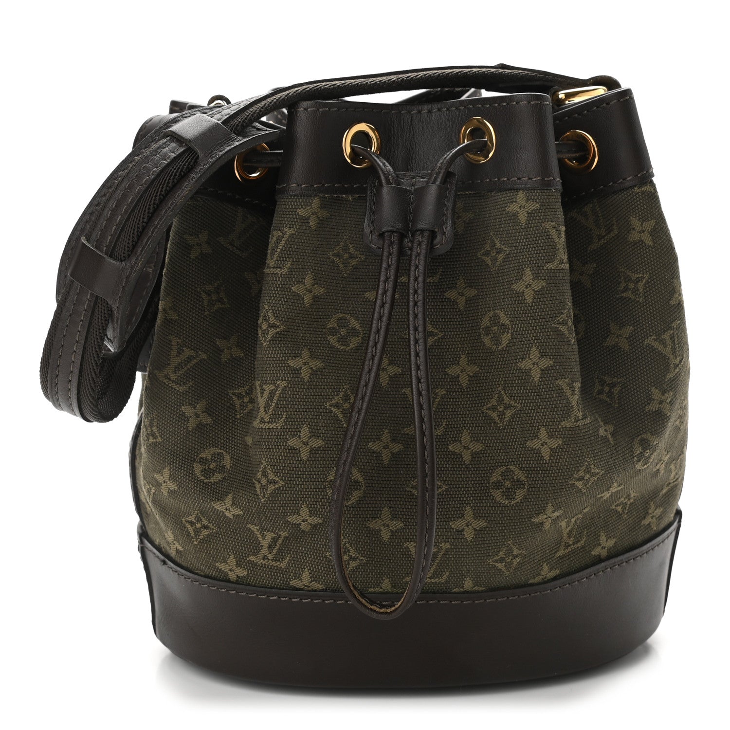 Louis Vuitton Mini Monogram Noelie Kaki 1 of 11