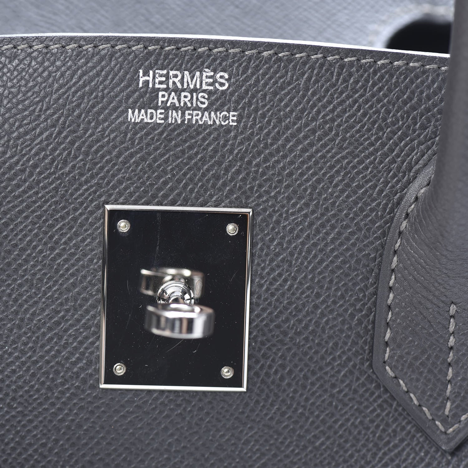 Hermes Epsom Birkin 35 Ardoise 21 of 36