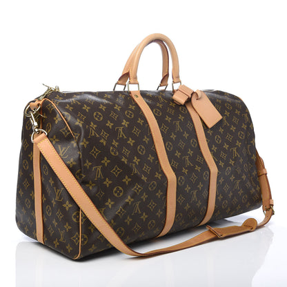 Louis Vuitton Monogram Keepall Bandouliere 55 2 of 9