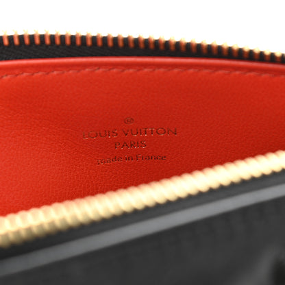 Louis Vuitton Lambskin Embossed Monogram Coussin BB Black 8 of 11