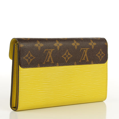Louis Vuitton Epi Monogram Marie Rose Wallet Pistache 3 of 7