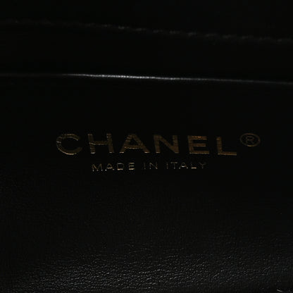 Chanel Shiny Lambskin Small Chain Is More Flap Black 6 of 10