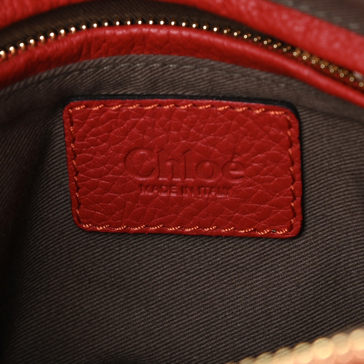 Calfskin Small Marcie Satchel Dahlia Red