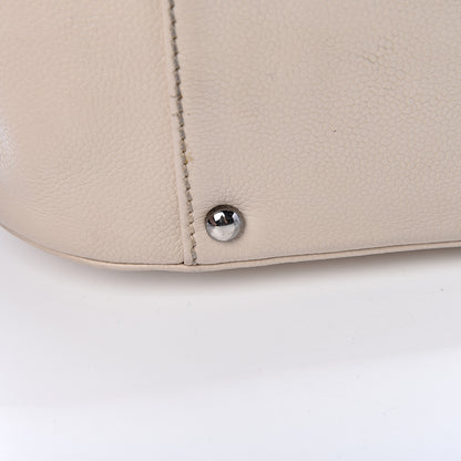 Chanel Caviar Quilted Mademoiselle Flap Bag Light Beige 20 of 21