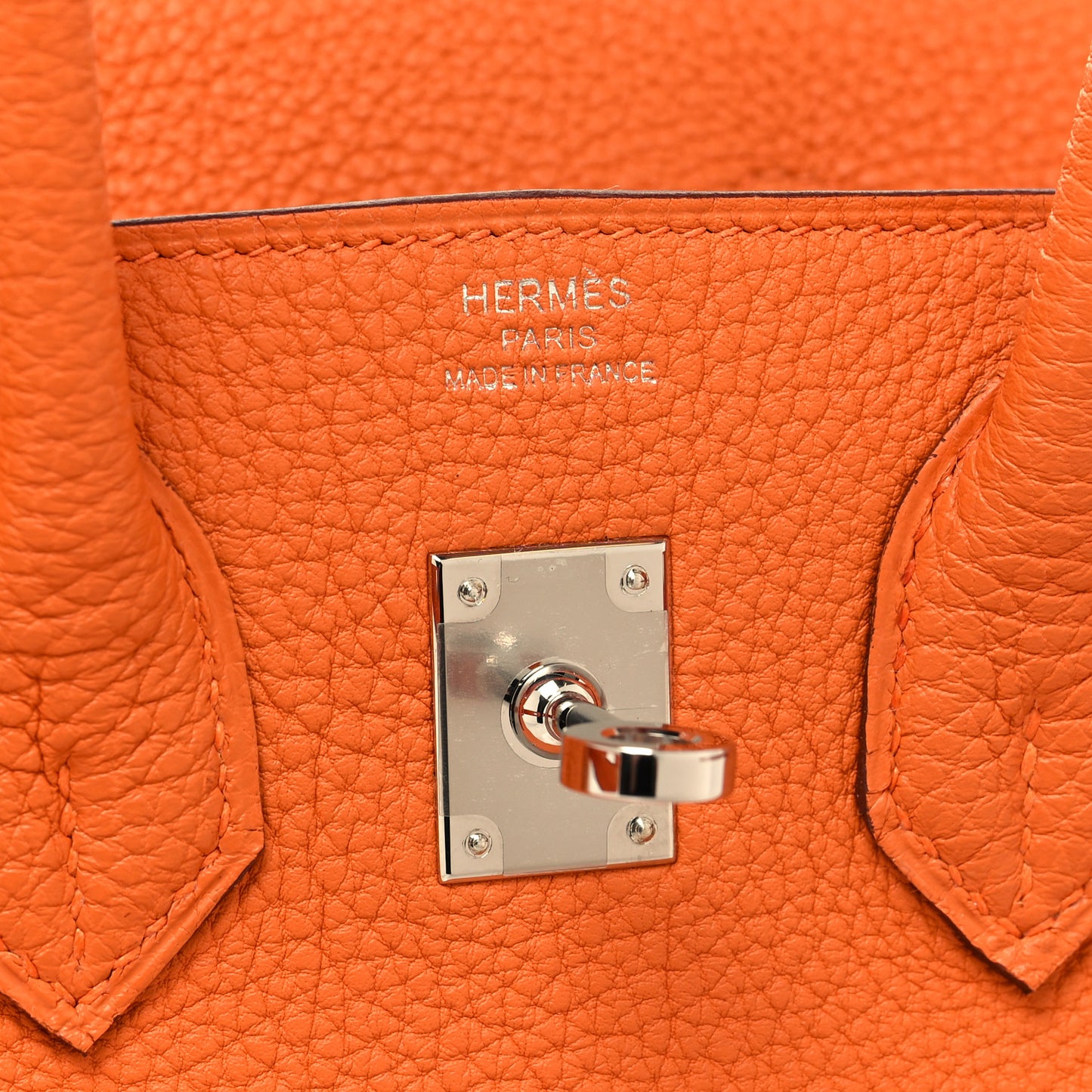 Togo Birkin 25 Orange