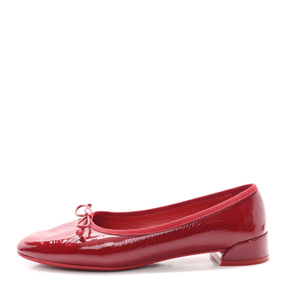 Christian Louboutin Patent Sweetie Jane Ballerina Flats 36.5 Loubi 1 of 9