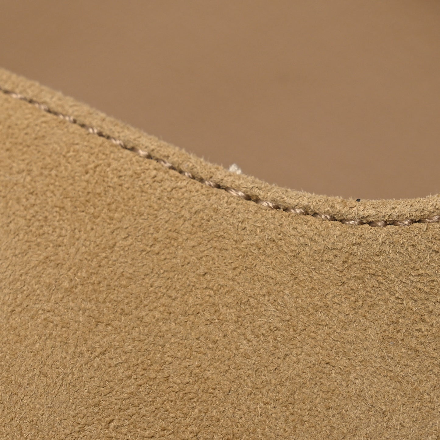 Suede Goatskin Womens Empire Sandals 40 Beige Lin