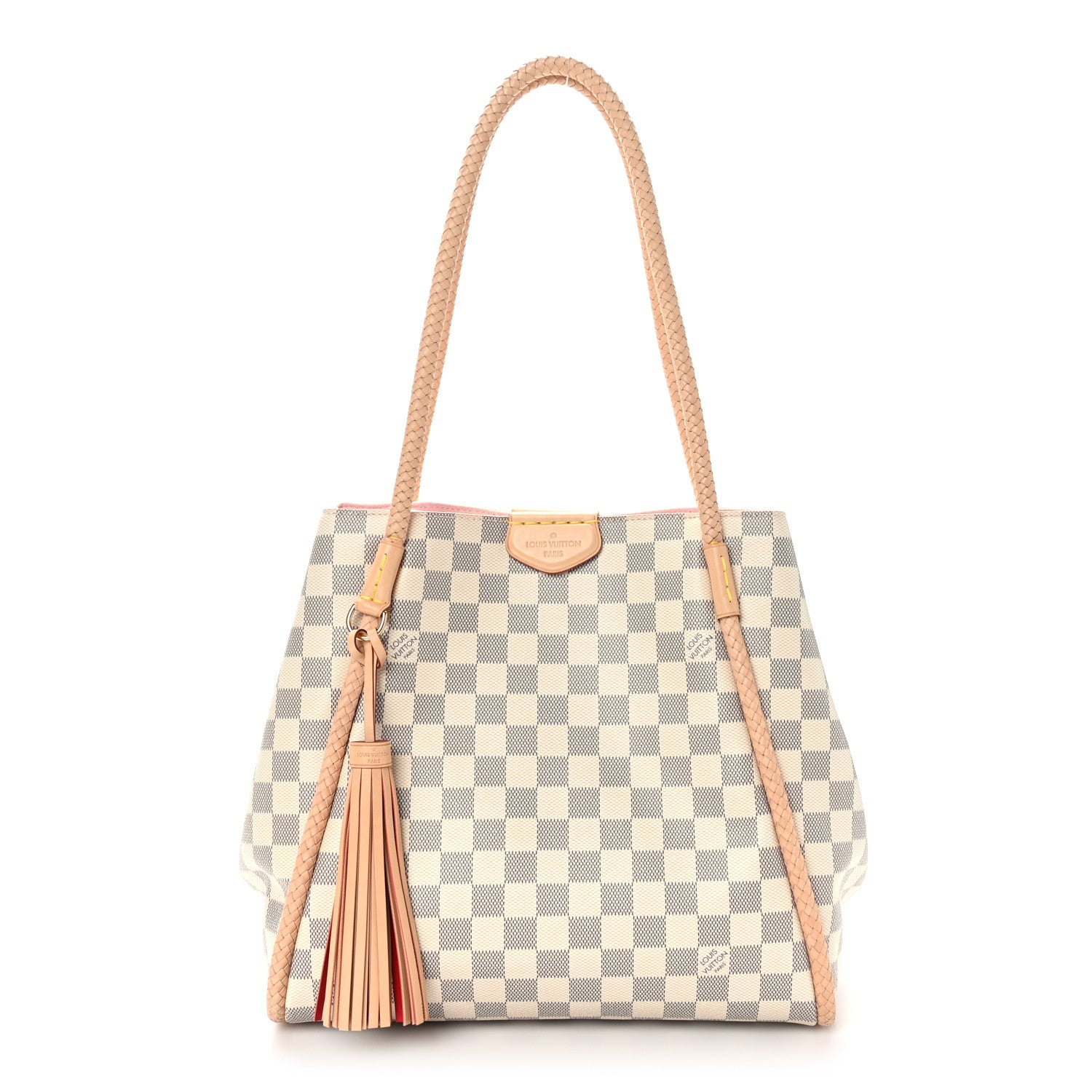 Louis Vuitton Damier Azur Propriano Rose Ballerine 1 of 8