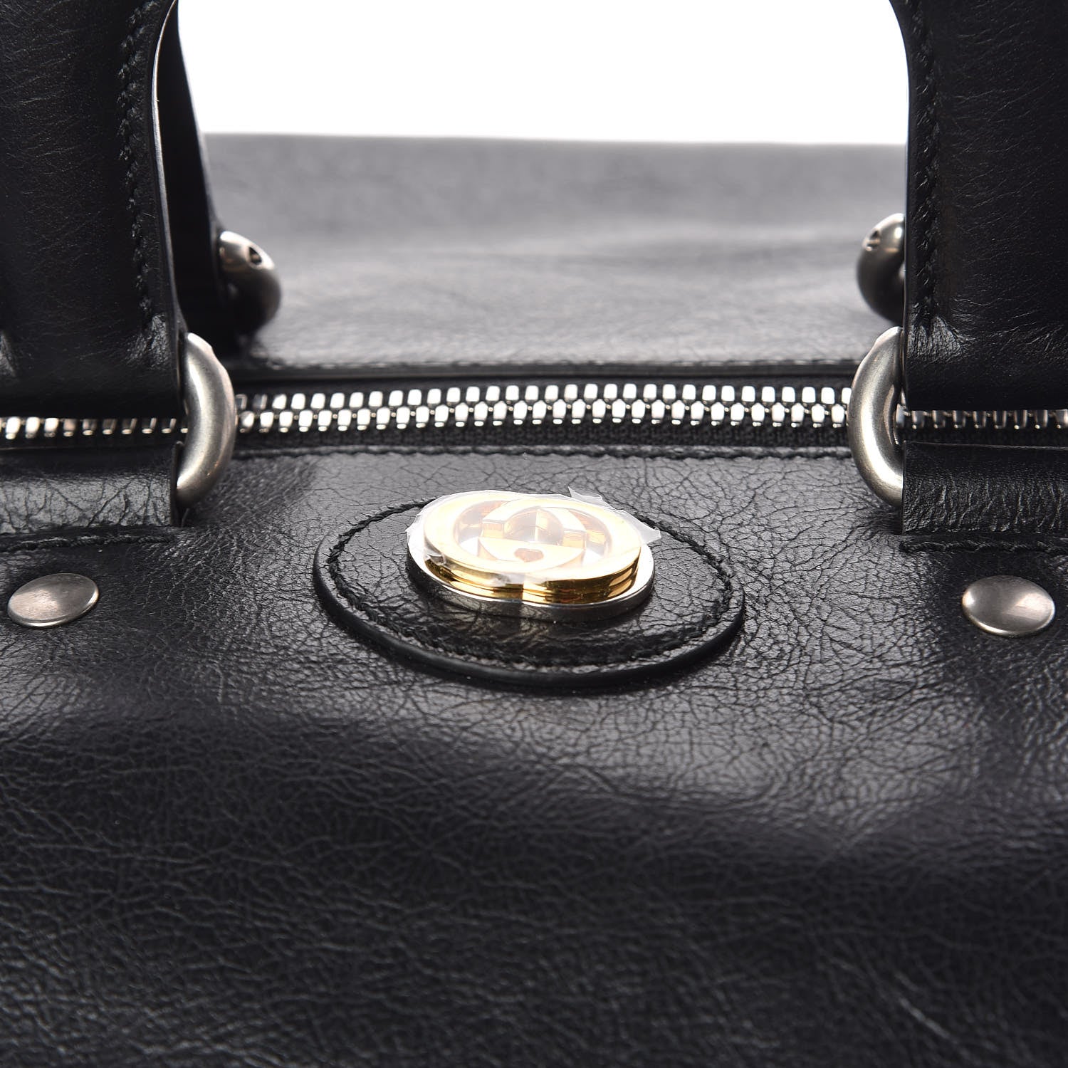 Gucci Fluffy Calfskin Morpheus Convertible Backpack Black 10 of 10