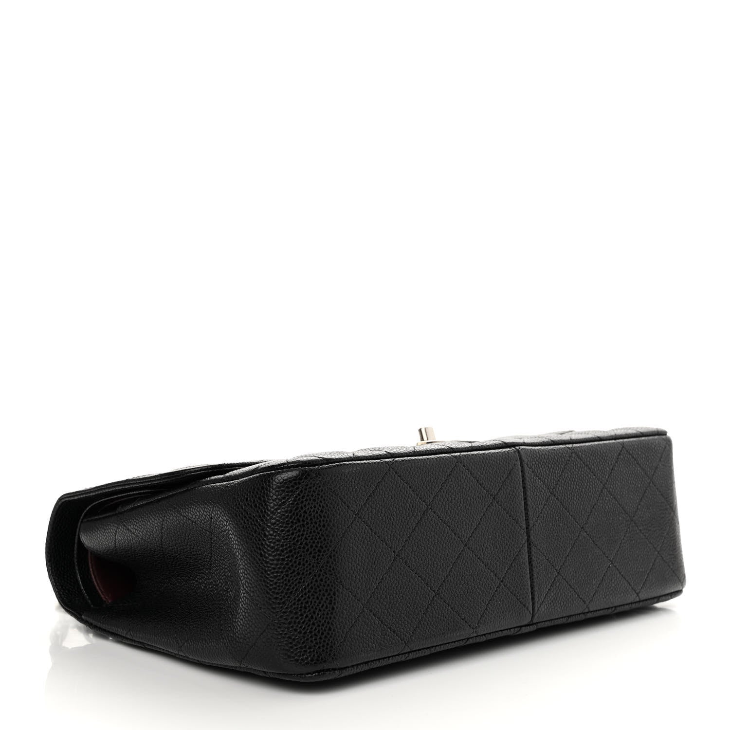Chanel Caviar Quilted Jumbo Double Flap Black 4 of 13