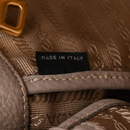 Prada Vitello Daino Shopping Tote Pomice 6 of 12