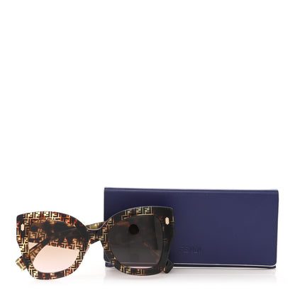 Fendi Acetate FF 53mm Sunglasses 0435/S Tortoise 9 of 9
