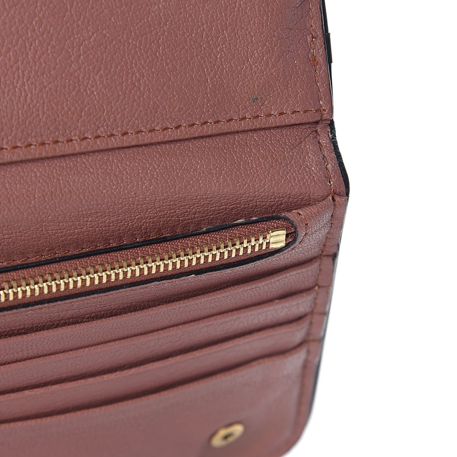 Chloe Grained Calfskin Portefeuille Wallet Romantic Mauve 13 of 25