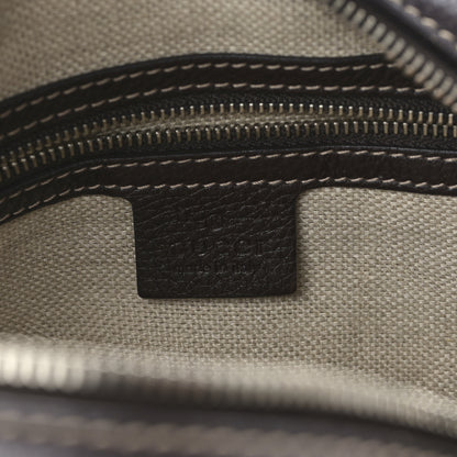 Gucci Monogram Medium Icon Bit Hobo Dark Brown 6 of 9
