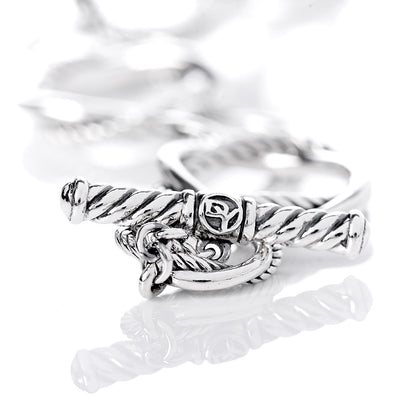 David Yurman Sterling Silver Infinity Link Bracelet 4 of 4
