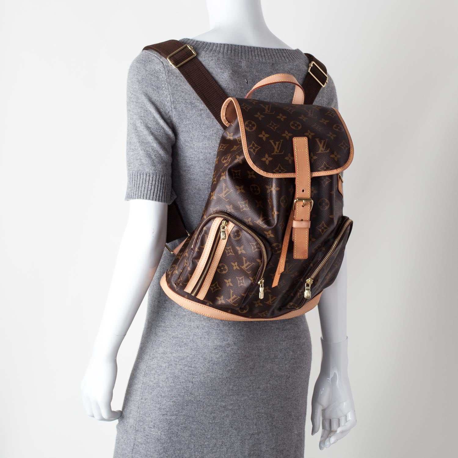 Louis Vuitton Monogram Bosphore Backpack 2 of 10