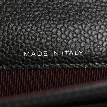 Chanel Caviar Quilted Flap Card Holder Wallet Black 7 of 8