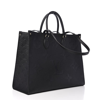 Louis Vuitton Empreinte Monogram Giant Onthego GM Black 2 of 10
