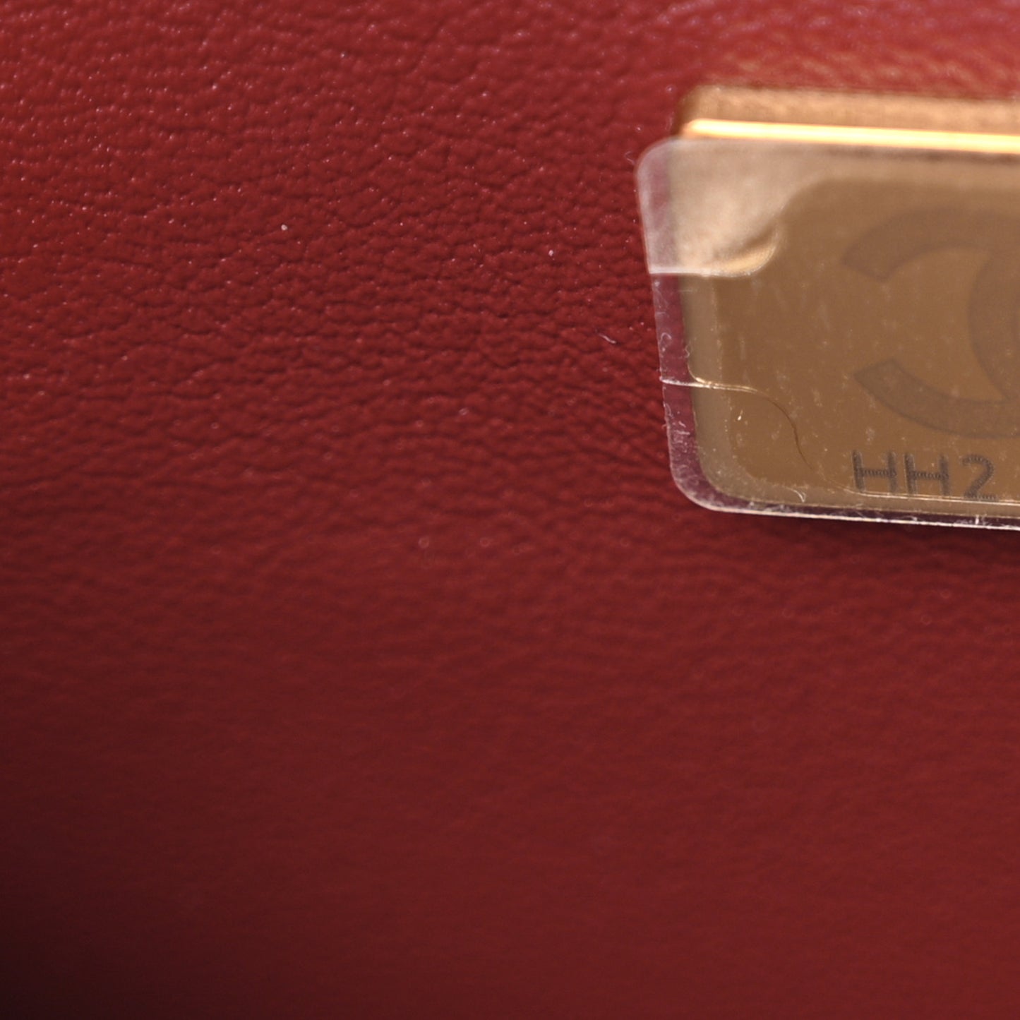 Caviar Quilted Small Coco Handle Flap Burgundy