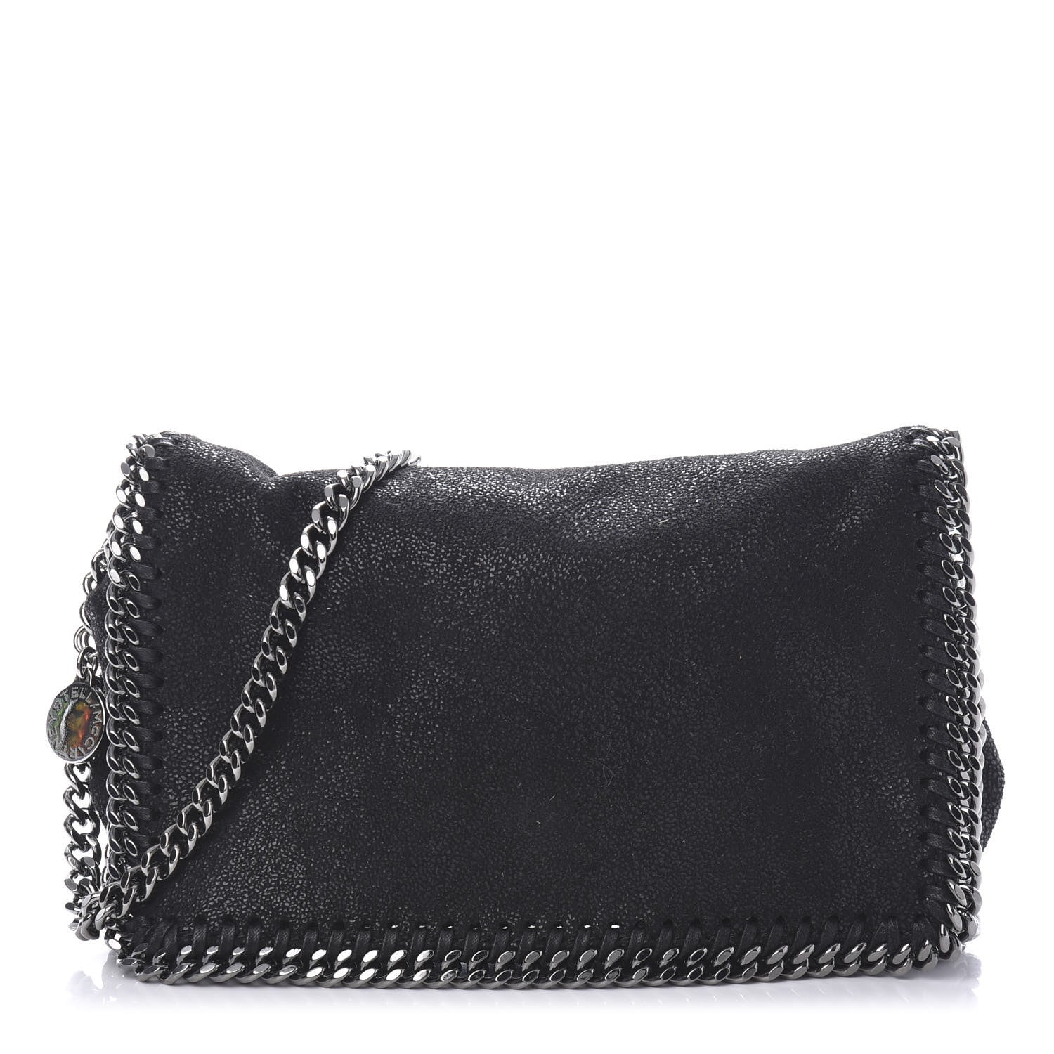 Stella McCartney Shaggy Deer Falabella Crossbody Bag Black 1 of 10