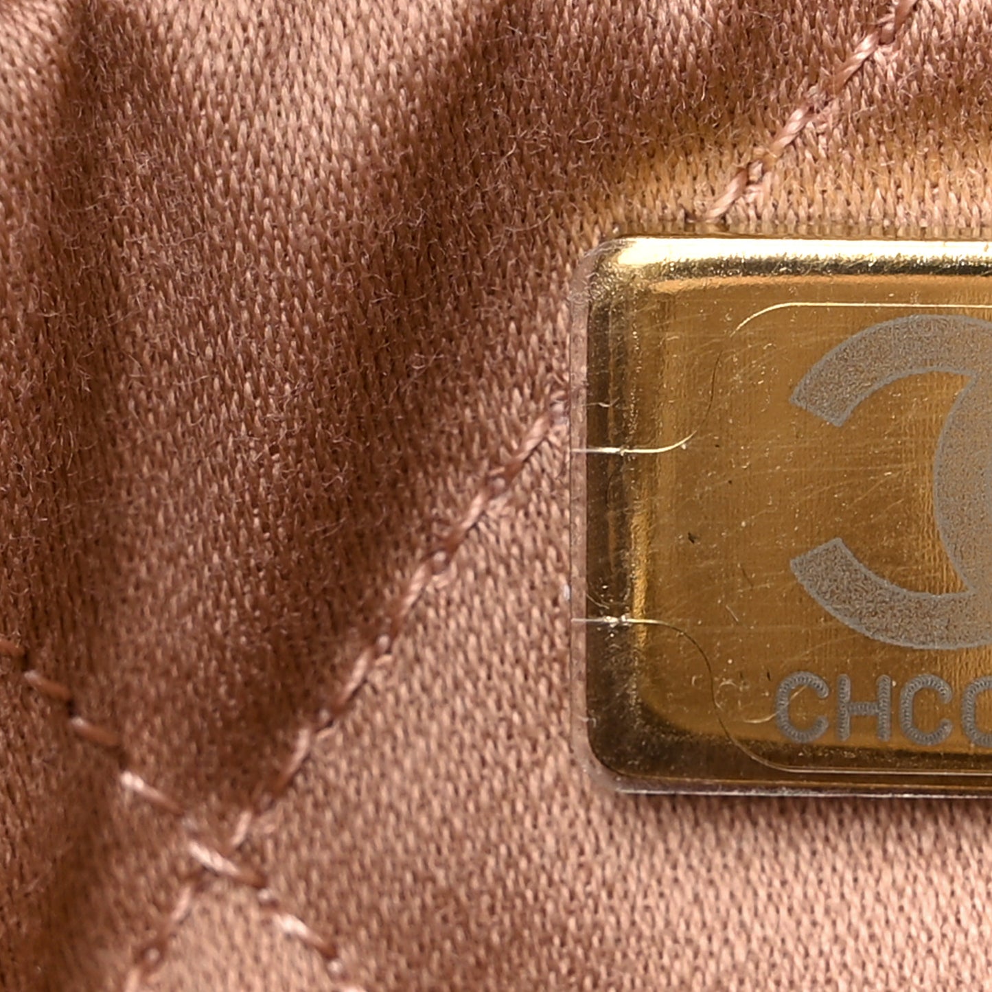 Metallic Calfskin Quilted Mini Chanel 22 Copper