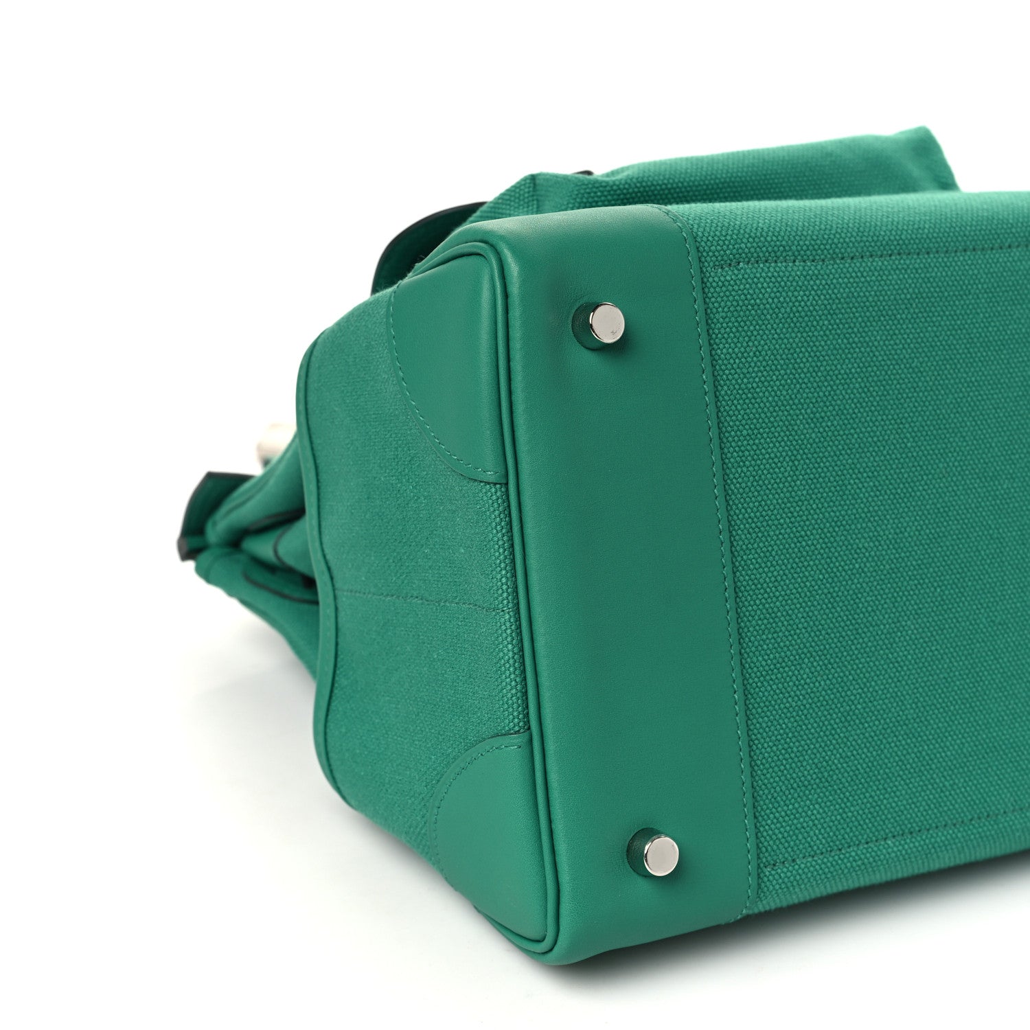 Hermes Toile Goeland Swift Cargo Birkin 35 Vert Vertigo 8 of 10