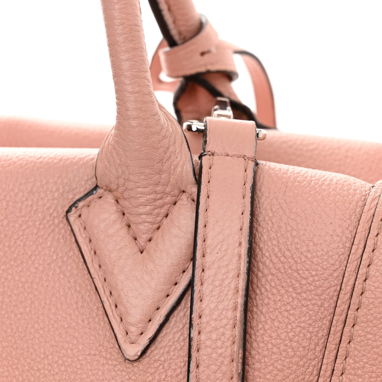 Louis Vuitton Veau Cachemire Soft Lockit MM Magnolia 12 of 22