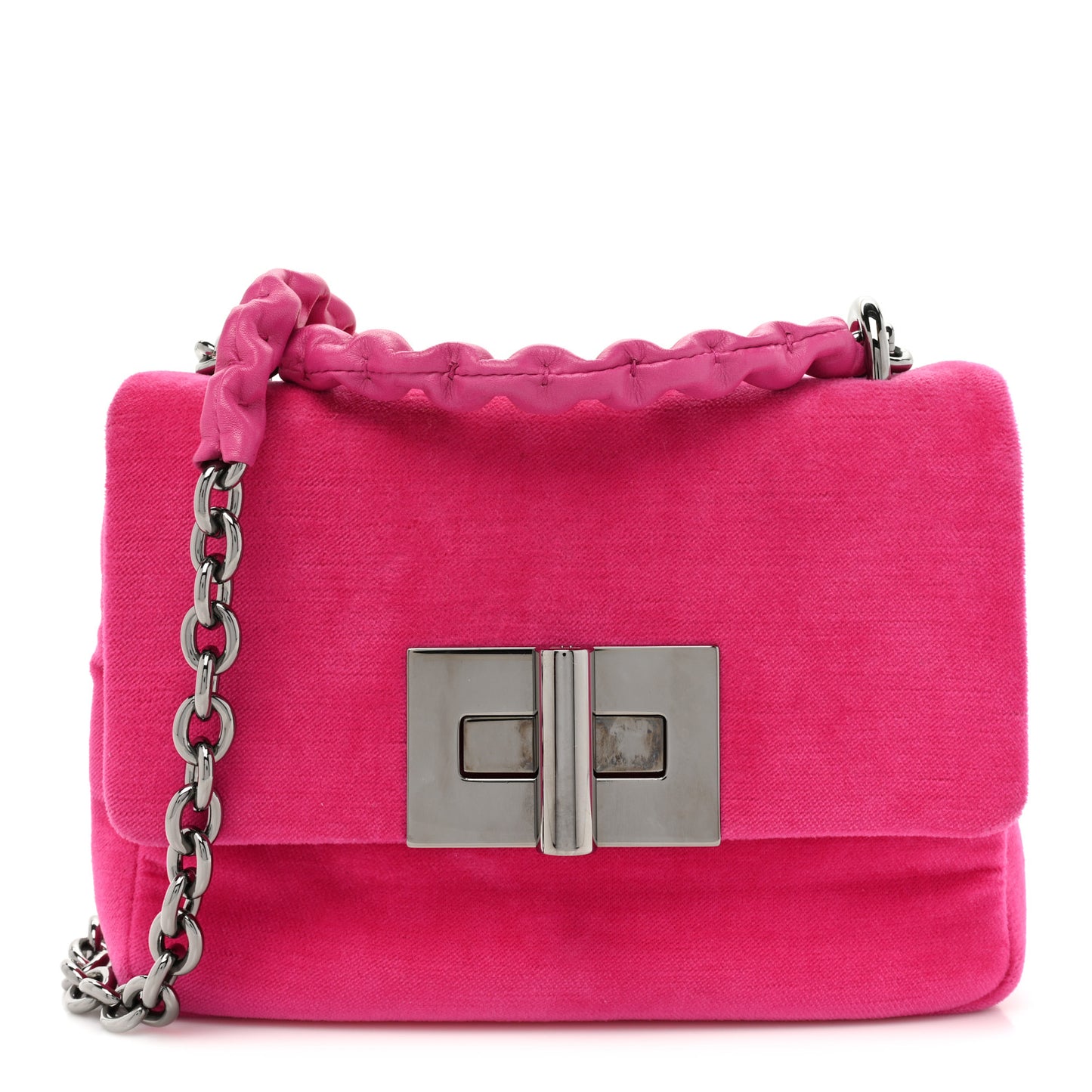 Velvet Natalia Medium Shoulder Bag Pink
