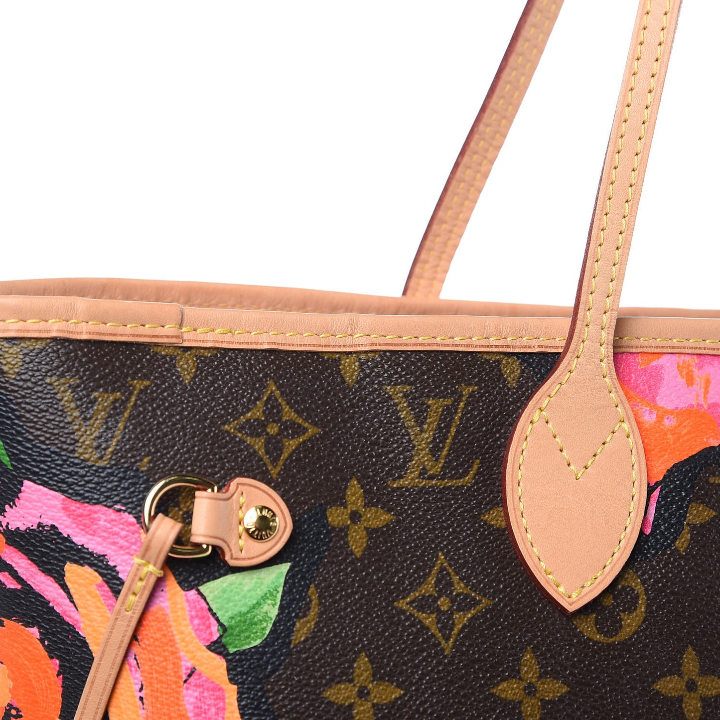 Monogram Roses Neverfull MM