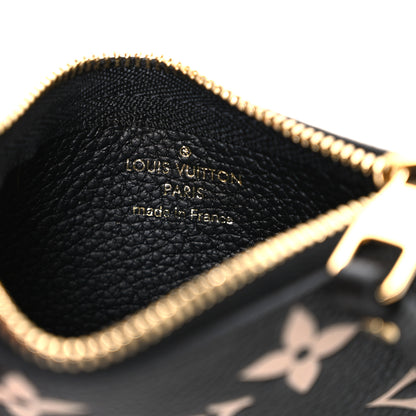 Louis Vuitton Empreinte Monogram Giant Key Pouch Black Beige 6 of 8