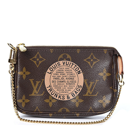Louis Vuitton Monogram Complice Trunks and Bags Mini Pochette Accessories Beige 1 of 9