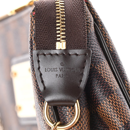 Louis Vuitton Damier Ebene Eva Clutch 6 of 10