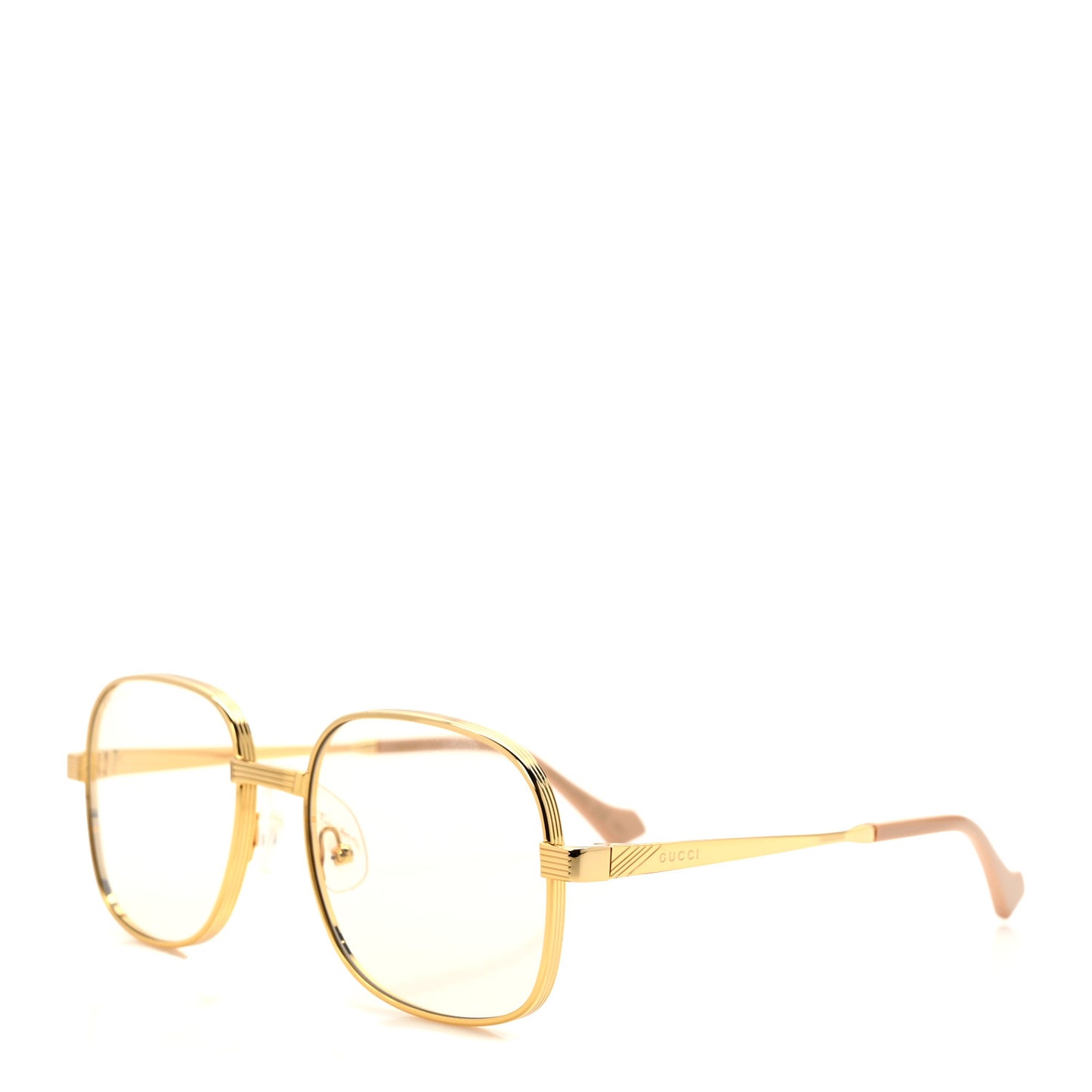 Square Frame Sunglasses GG0788S Gold