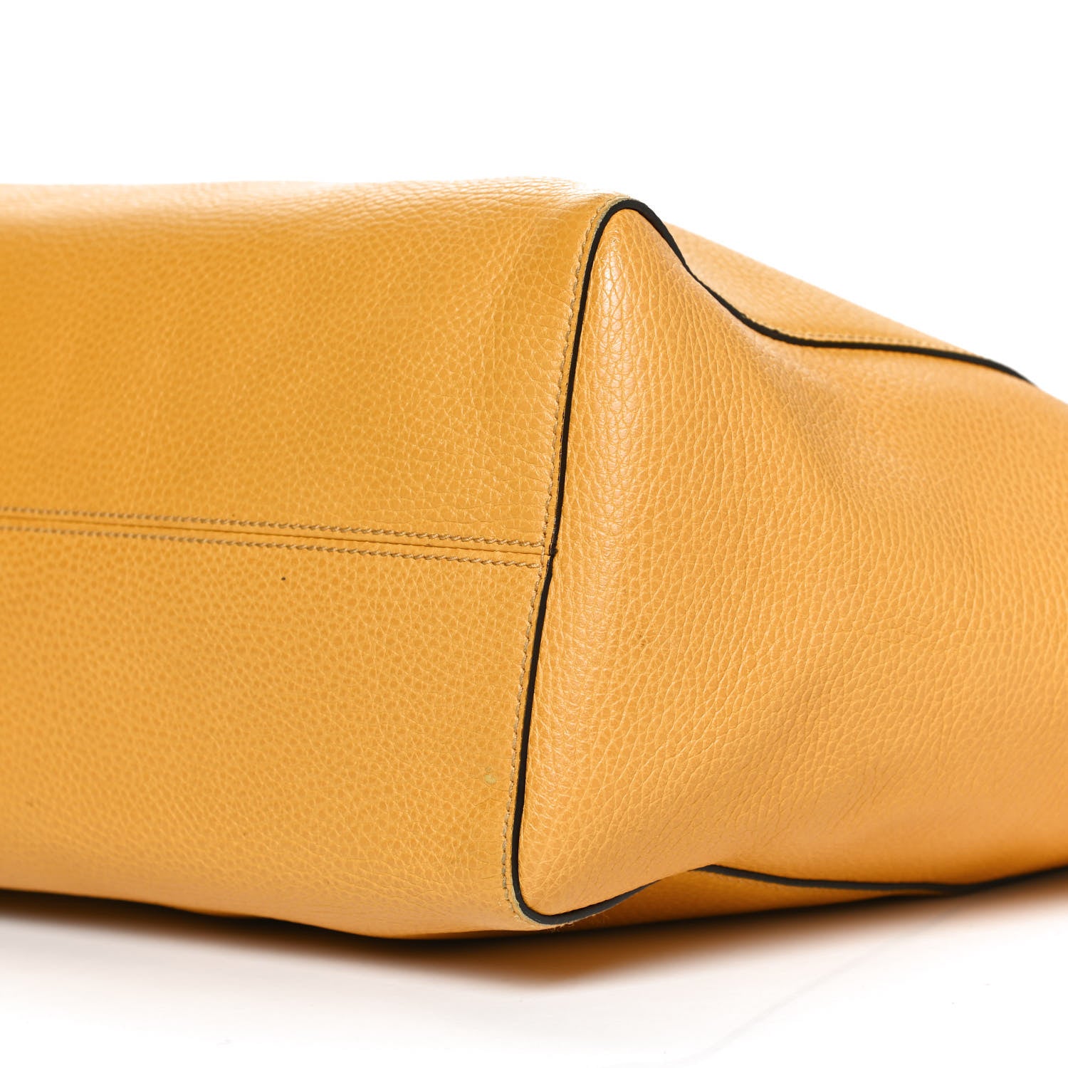 Gucci Dollar Calfskin Medium Swing Tote Yellow 11 of 11