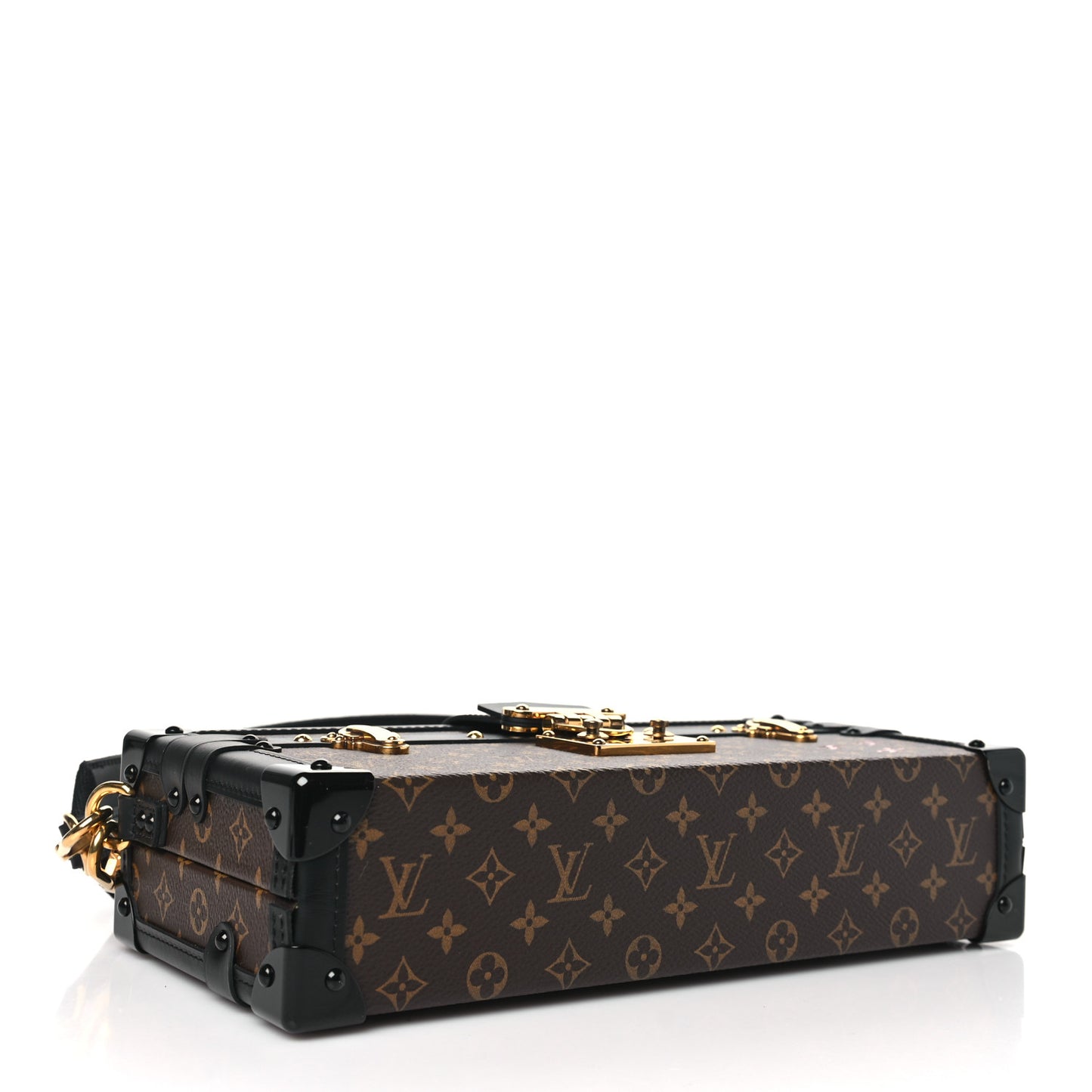 Monogram Petite Malle East West Black